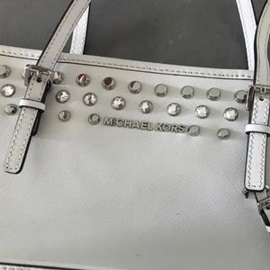 Michael Kors white purse